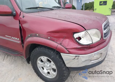 2000 Toyota Tundra Ltd V8 z USA, uszkodzony, nr VIN 5TBBT4811YS077191